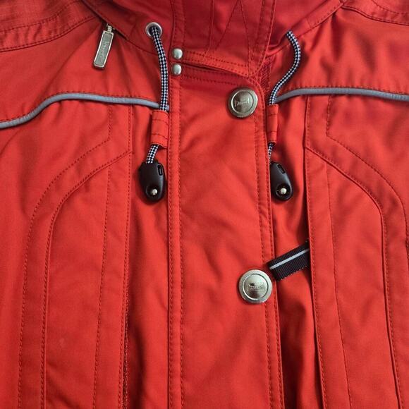 Marker Vintage Y2K Red Ski Jacket Size 8 Winter Coat Insulated Waterproof - Picture 5 of 12